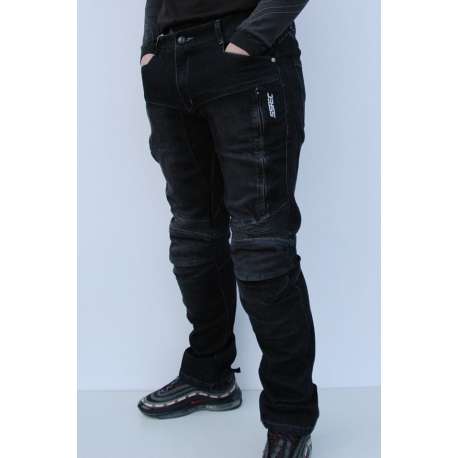 Moto jeans pantalone SSPEC 8001 crne