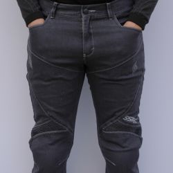 Moto jeans pantalone SSPEC 8002 sive