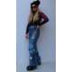 Ženski komplet jeans SNOW HEADQUARTER 8785 