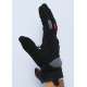 Moto rukavice Dainese platno crno - crvena 