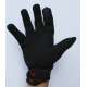 Moto rukavice Dainese platno crno - crvena 