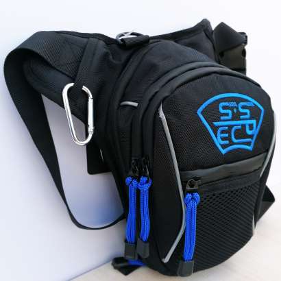Moto torbica za butinu SSPEC vez plava slova
