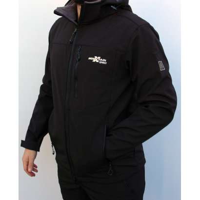 JWindstopper jakna Mountain Spirit MS 8021 crni