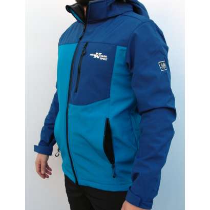 Windstopper jakna Mountain Spirit MS 8021 plavi