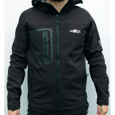 Windstopper jakna Mountain Spirit MS 8028 crni
