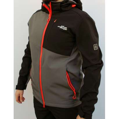 Windstopper jakna Mountain Spirit MS  8001 sivi