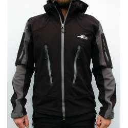 Softshell Windstopper jakna Mountain Spirit MS  9096 crno - siva