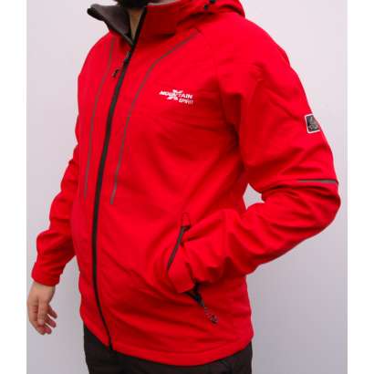 Windstopper jakna Mountain Spirit MS  8002 crveni