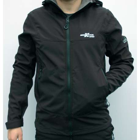 Windstopper jakna Mountain Spirit MS  8029 crni