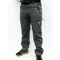 Softshell Windstopper pantalone Mountain Spirit MS 1800 sive