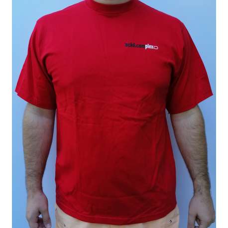Muška pamučna majica XL mod.3 crvena