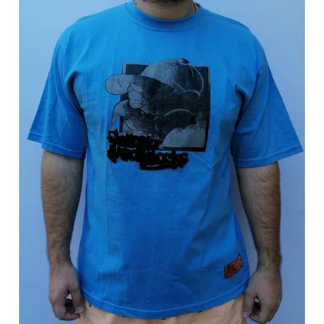 Muška pamučna majica 2XL mod.5 plava