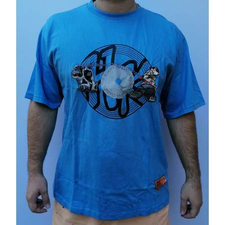 Muška pamučna majica 2XL mod.7 plava