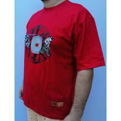 Muška pamučna majica 2XL mod.7 crvena