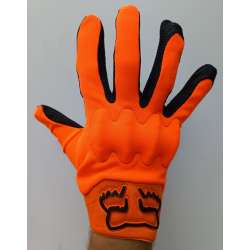 Moto rukavice Fox cros orange