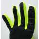 Moto rukavice Fox cros zute