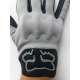 Moto rukavice Fox cros sive