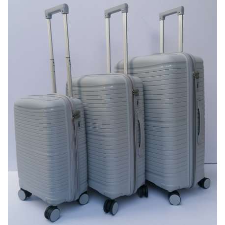 SET KOFERA 3U1 POLIPROPILEN PP13 SREBRNI
