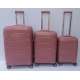 SET KOFERA 3U1 POLIPROPILEN PP2 ROZE