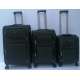 Koferi set 3u1 PLATNO 119 CRNI