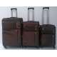 Koferi set 3u1 PLATNO 118 BRAON