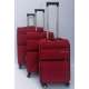Koferi set 3u1 PLATNO F 60 CRVENI