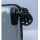 SET KOFERA 2U1 SREDNJI I VELIKI ABS 8010 SREBRNI +POKLON NAVLAKA