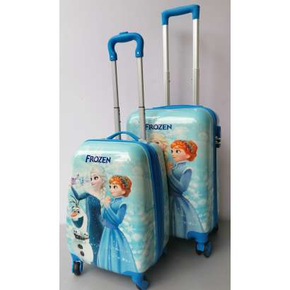 DECIJI KOFERI SET 2U1 MOD.45 FROZEN I OLAF  SVETLO PLAVI