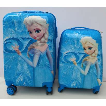 DECIJI KOFERI set 2u1 mod.33 Elza Frozen plavi