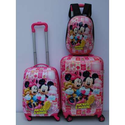 Deciji Koferi set 3u1 Mickey i Minnie 