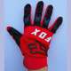 Moto rukavice Fox cros mod.1 crvene