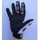 Moto rukavice Fox cros mod.1 bele