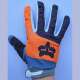 Moto rukavice Fox cros mod.2 orange
