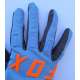 Moto rukavice Fox cros mod.3 plavo orange