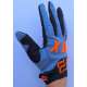 Moto rukavice Fox cros mod.3 plavo orange
