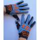 Moto rukavice Fox cros mod.3 plavo orange
