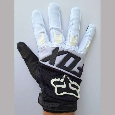 Moto rukavice Fox cros mod.4 crno bele