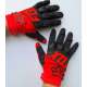 Moto rukavice Fox cros mod.4 crno crvene