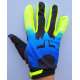 Moto rukavice Fox cros mod.5 plavo žute