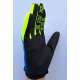 Moto rukavice Fox cros mod.5 plavo žute