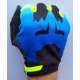Moto rukavice Fox cros mod.5 plavo žute