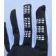Moto rukavice Fox cros mod.5 plavo bele
