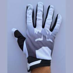 Moto rukavice Fox cros mod.5 sivo bele