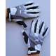 Moto rukavice Fox cros mod.5 sivo bele