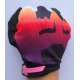 Moto rukavice Fox cros mod.5 ljubičasto bele