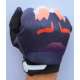 Moto rukavice Fox cros mod.5 sivo orange bele