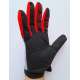 Moto rukavice Fox cros mod.6 sivo crvene