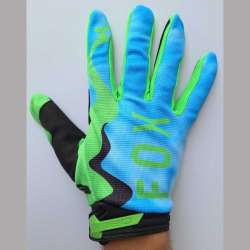 Moto rukavice Fox cros mod.6 plavo zelene