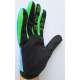 Moto rukavice Fox cros mod.6 plavo zelene