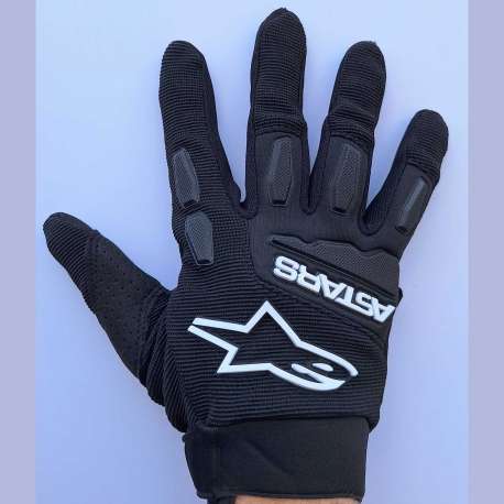 Moto rukavice Alpinestars cros mod.8 crno bele